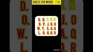 Can you spot the word part 1|puzzles challenge| #youtubeshorts#trending #subscribe