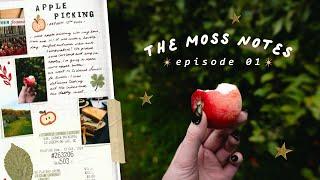 the moss notes  episode 01  october vlog & journaling in my tn and planner