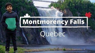 MONTMORENCY FALLS - QUEBEC, CANADA 4K