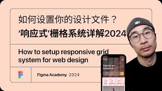 什麼是 Responsive Web Design 響應式網頁設計 (RWD)？响应式栅格系统详解2024 ｜Figma教學2024 ｜如何设置你的设计文件？