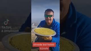 zirvede bol fıstıklı künefe