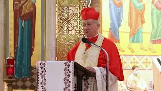 Cardinal Blase Cupich at St. Nicholas Ukrainian Catholic Cathedral