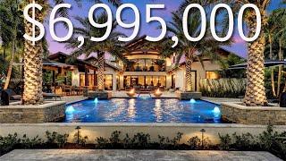 INSIDE A 6,995,000 LUXURY ESTATE IN SOUTH FLORIDA! PEACOCKS ROAMING IN THE BACKYARD!