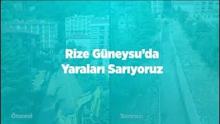 Rize Güneysu'da Yaraları Sarıyoruz