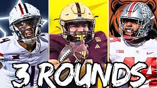 2025 NFL MOCK DRAFT 3 ROUNDS!! |