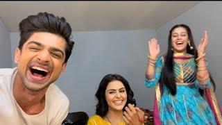 Udaariyaan Bts Fateh Tejo Jasmine Amrik || Abhisha vlogs || Udaariyaan