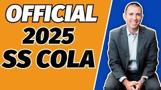 2025 Social Security COLA Official Rate