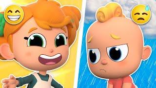 Baby Miliki learns about EMOTIONS! Sing along! – Learn Good Behavior for Kids | Miliki