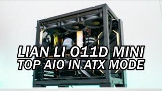 LIAN LI O11D MINI - Top 360mm AIO with ATX Motherboard