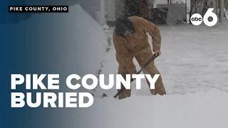 First winter storm of the year blankets Pike County