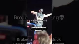 DRAKE PERFORMS NOT LIKE US AT CONCERT 