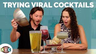 Viral Cocktails Taste Test | The Internet Made Us Do It