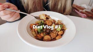 EN)Diet Vlog #1 Let’s start again! 다이어트, 다시 시작!