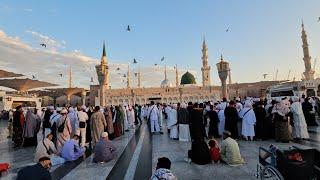 Masjid E Nabawi ||18 October 2024 || Roza E Rasool ﷺ par Hazri || Madina Munawara || Makkah official