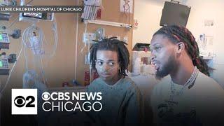 NFL player Damar Hamlin comes to Chicago raising awareness towards cardio conditions