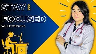 HOW TO STAY FOCUS ‼️SCIENTIFIC WAY 21 DAYS CHALLENGE  MDCAT PREP MDCAT MENTOR 