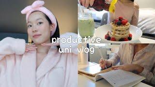 UNI VLOG  senior year at cornell, productive study days