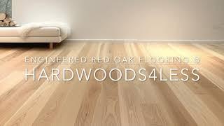 5" x 1/2" Engineered Red Oak Natural #1 & Better Hardwood Flooring