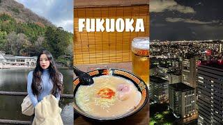 A trip to Fukuoka with my friend | Fukuoka Tower | Yufuin | Ichiran Ramen | izakaya