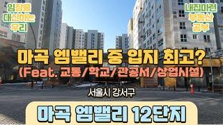 서울 강서구_마곡 엠밸리 12단지 부동산 임장 영상 | Korean Real Estate | Korean Apartment |