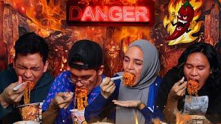 CHALLENGE RAMEN DARI NERAKA! ️ *RAMEN PALING PEDAS DALAM MALAYSIA!!!