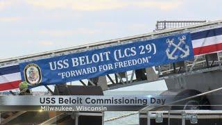 Rock County locals attend USS Beloit commissioning in Milwaukee