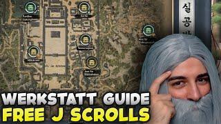 BDO WERKSTATT GUIDE️Passiv EinkommenGratis J Scrolls/Lootscrolls