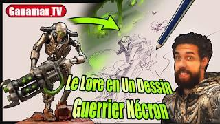 Le Lore en Un Dessin les Guerriers Nécrons