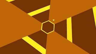 If I hit a line, the video ends - Super Hexagon