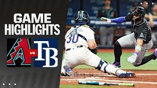 D-backs vs. Rays Game Highlights (8/16/24) | MLB Highlights