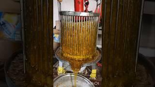 Liquid Gold! Unbelievable Extraction Process! #honey #satisfying #shorts #new #nature #asmr #reels