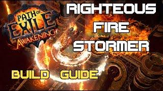 Path of Exile 2.1 - Righteous Fire Storm Build Guide - HC Beginner's Build