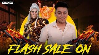 Flash Sale is on Aajao sare #rockyrdxlive #freefire #nonstopgaming