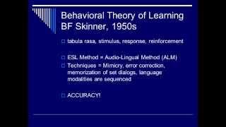 Views of Teaching and Learning  Approach, Method, and Technique   Mary Acevedo TESOL