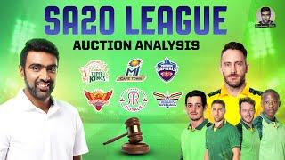 The Rise of SA20 League: Auction Analysis | Around the World of Cricket | R Ashwin #SA20