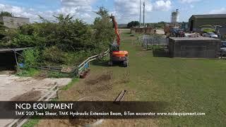 TMK 200, TMK EXTENSION BEAM 8 TON EXCAVATOR