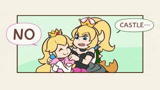 Bowsette and Peach Comic Dub