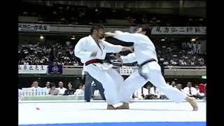 jka kumite , usage of Gyaku tzuki ,# fighting  techniques