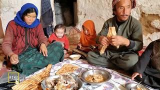 Recipe Of Head and Feet Delicacy in a Cave | Traditional Afghanistan Village Food Cooking