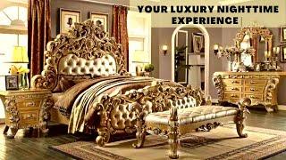 European Style Bedroom Furniture Set, Luxury Bedroom Set, Amazing Royal Bedroom designs 2022