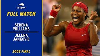 Serena Williams vs. Jelana Jankovic Full Match | 2008 US Open Final