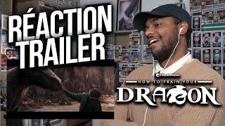 RÉACTION au TEASER du REMAKE LIVE ACTION de DRAGONS !