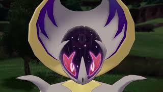 Pokemon Shield: Lunala uses Moongiest Beam