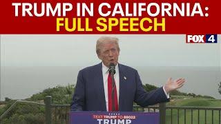 Trump Press Conference in California: FULL SPEECH