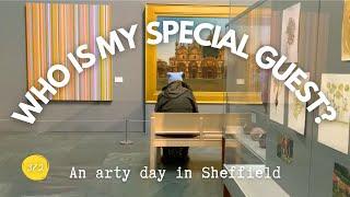 WHO IS MY SPECIAL GUEST? - An arty day in Sheffield - An Illustrator’s Daily-ish Vlog 372