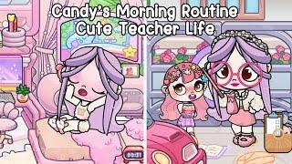 Candy’s Morning Routine |  Cute Teacher Life Avatar world | Pazu