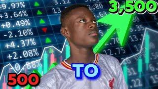 HOW I TURNED 500$ TO 3,500$ WITHIN 24 HOURS WITH SPORTS BETTING #bettingstrategy