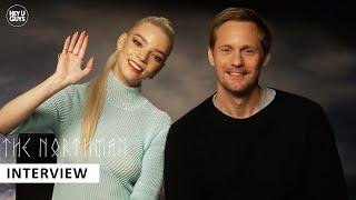 Anya Taylor Joy & Alexander Skarsgård Interview - The Northman Bonus Interview