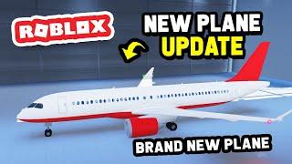 NEW PLANE UPDATE In Cabin Crew Simulator (Roblox)