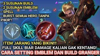 SKY PIERCER GRANGER! SET BUILD GRANGER TERSAKIT 2024 | EMBLEM GRANGER TERSAKIT !